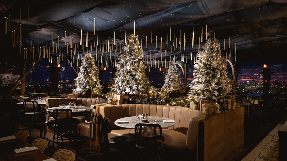 Christmas day at Duck & Waffle