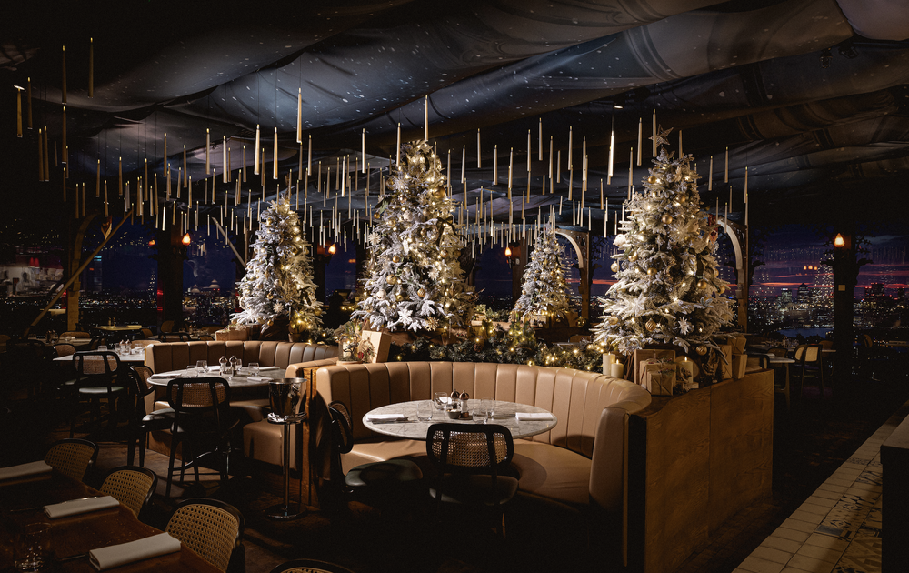 Christmas day at Duck & Waffle